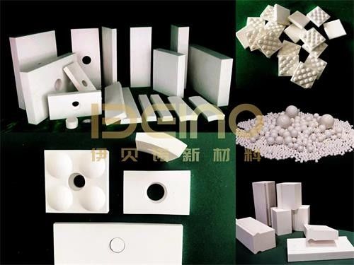 لوله سرامیکی مقاوم به ضربه سطح صاف 20mm-450mm قطر