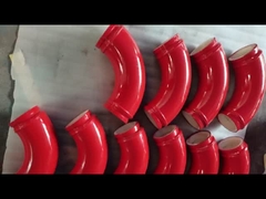 قطعات جانبی ماشین پمپ بتنی مقاوم به فرسایش پمپ بتنی پمپ کامیون لوله پوشیده با سرامیک