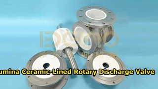 دریچه تخلیه چرخش آلومینا سرامیکی